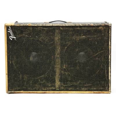 1963 Fender Dual Showman 6G14-A ‘63 Blonde 2x15” 15” Gray JBL D130 Speakers D130F Early Matching Near Sequential Speaker Pair Pre-CBS 1964 Blonde Cab image 3