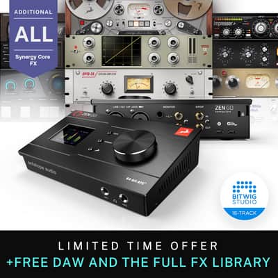 Antelope Audio Zen Go Synergy Core USB Type-C Audio Interface | Reverb
