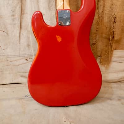 Fender Precision Bass 1971 - Red - Refin image 8