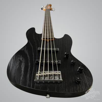 Sire Marcus Miller V6-5 String Bass Guitar, Rosewood Fingerboard, Black image 9