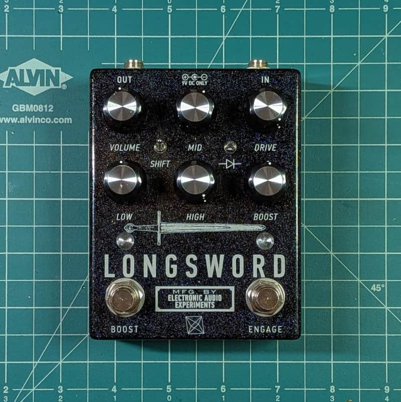 Electronic Audio Experiments Longsword V4.5 Black Sparkle image 1