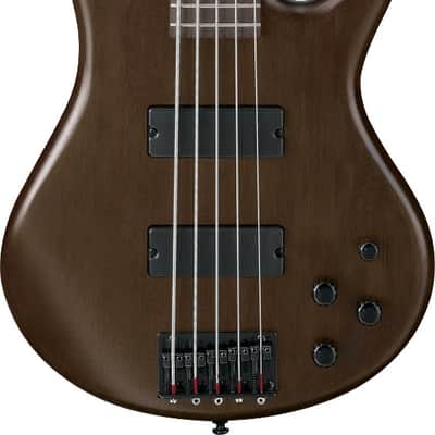 Ibanez GSR205BWNF SR Gio 5-String Electric Bass, Walnut Flat Finish image 2