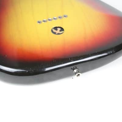 1978 Vintage Fender Stratocaster Sunburst 3-Bolt Hardtail BODY 4.9 lbs STRAT USA 1970s image 15