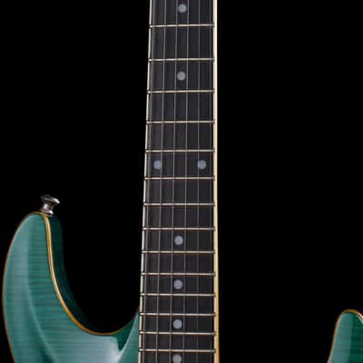 Edwards by ESP E-HR 145 QM See Through Green Seymour Duncan Floyd Rose image 11