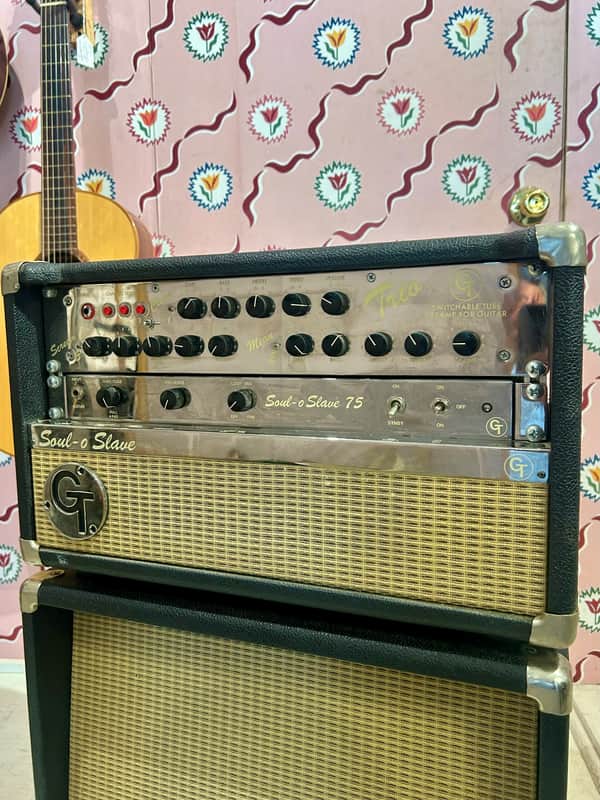 Groove Tubes Trio Preamp / Soul-O Slave 75 Power amp 90's Chrome image 1