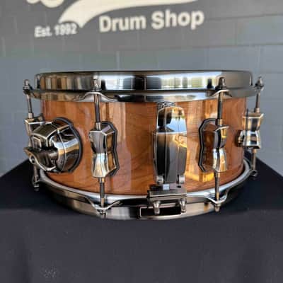 Mapex Black Panther Goblin 5.5x12 Walnut Snare Drum with Mount image 3
