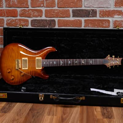 PRS 20th Anniversary Custom 22 Flame Maple Top Violin Amber Sunburst 2005 w/ OHSC image 2