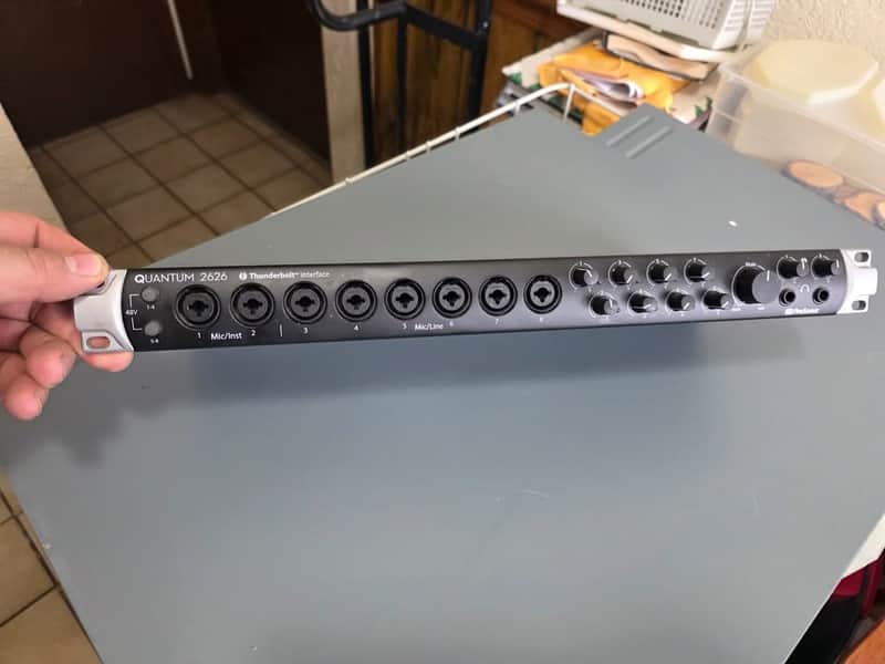 PreSonus Quantum 2626 Thunderbolt Audio Interface 2020 - Present - Black image 1