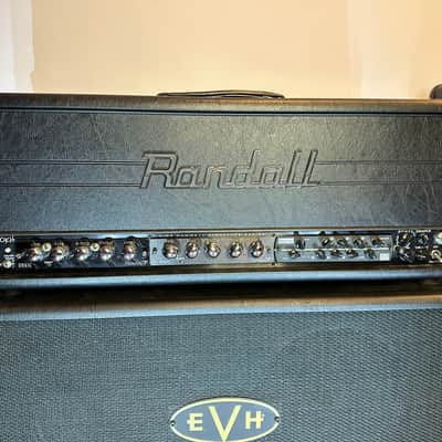 Randall RM100KH Kirk Hammett Signature MTS Series 3-Channel 100-Watt Modular Tube Guitar Amp Head 2010s - Black image 1