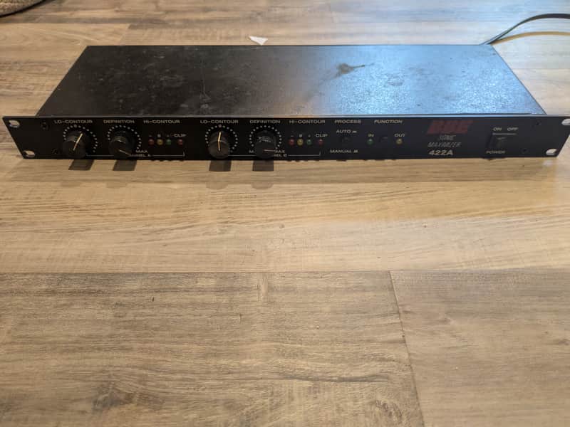 BBE 422A Sonic Maximizer 1990s - Black image 1