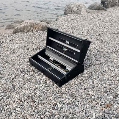 12U Eurorack Case Powered, 126 hp (or 84 or 104 hp) patched resealable, modular synthesizer synth image 7