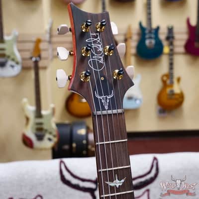 PRS Wild West Guitars 25th Anniversary Limited Run Wood Library Artist Package Custom 24 Piezo Salmon (Private Stock Color) 8.40 LBS (US Only / No International Shipping) image 7