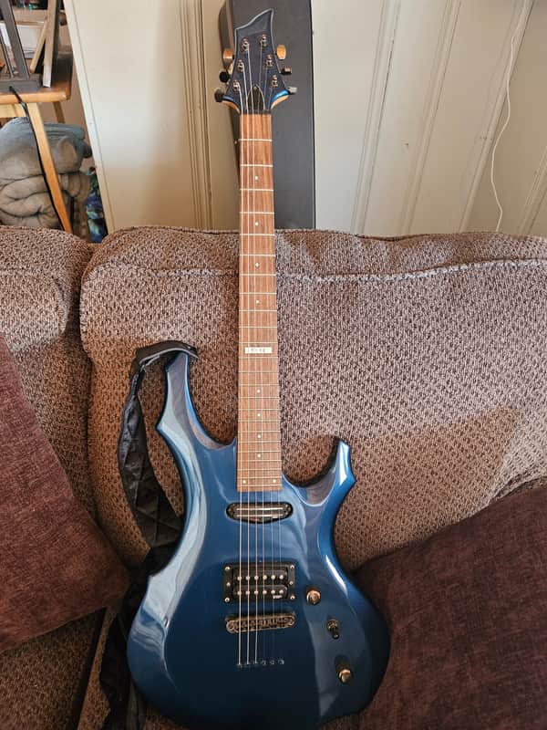 ESP LTD F-10 with Rosewood Fretboard 2011 - 2014 - Custom Candy Blue Metallic image 1