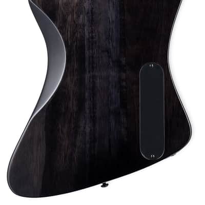 ESP LTD PHOENIX-1000 Electric Guitar. Left Handed Quilted Maple See Thru Black Sunburst image 3