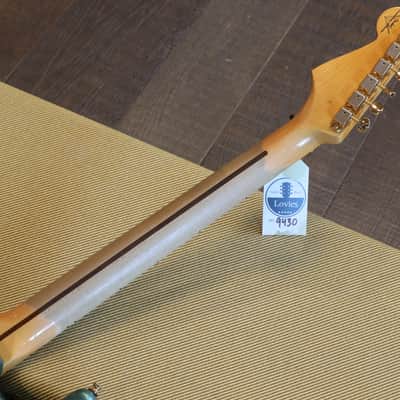 2021 Fender Custom Shop 1956 Reissue Stratocaster Electric Guitar Relic Sherwood Green Metallic + COA OHSC image 19