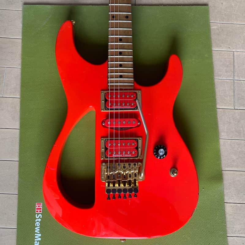 Kramer CK-100 Tatsuya Orange 1988 - Floyd Rose, Seymour Duncan