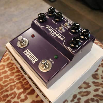 Foxrox Electronics Paradox TZF2 Flanger 2010s - Purple image 2
