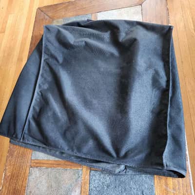 Le Cover canvas combo amp cover 24"x21"x10" - black image 2