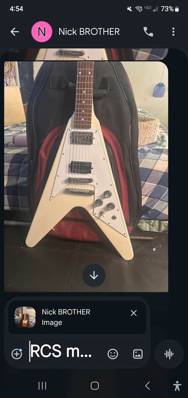 Vintage 1980s Flying V "RFV-75" MIJ Japan image 1