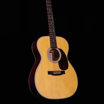 Martin 000-13E Retro Walnut Full Gloss Spruce/Black Walnut, Martin E1 , Bag Included image 8