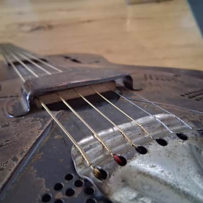 National Triolian 1930's - Steel body with Mahogany finish image 12