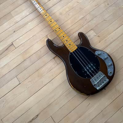 1978 Musicman Stingray Bass Guitar Mocha image 5