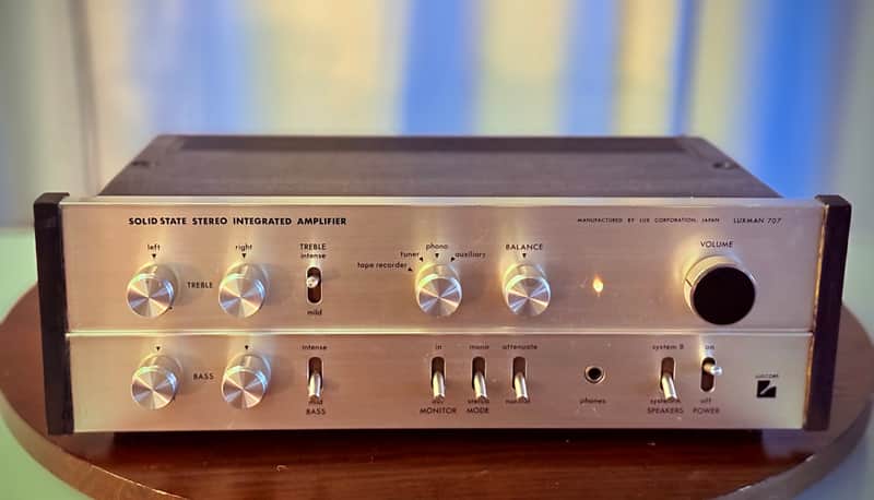 🎶✨ Luxman SQ-707 Vintage Integrated Amplifier (100V Japan