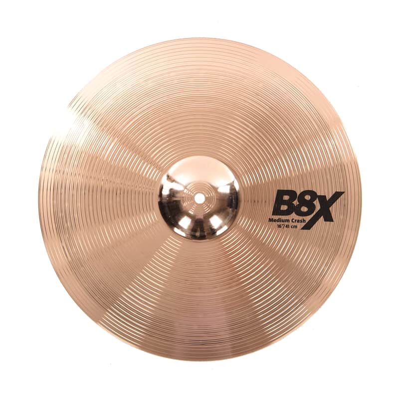 Sabian 16" B8X Medium Crash Cymbal image 1