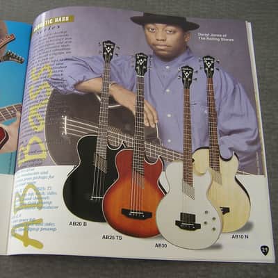 Washburn Catalog  1996 - Excellent condition! Dimebag, Nuno, Hagar, etc. image 20