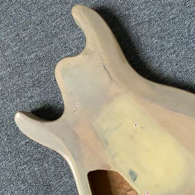 Tiger Maple Top HH Mahogany Guitar Body image 7