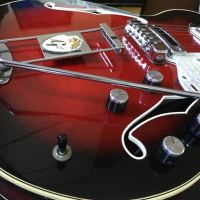 GALANTI HOLLOW BODY ANNI 60 - RED SUNBURST image 23