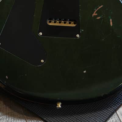 2015 PRS 30th Anniversary Custom 24 10 Top Electric Guitar Flamed Jade + OHSC image 15
