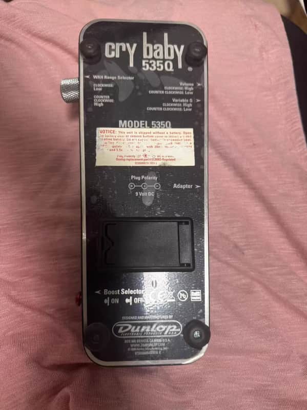 Dunlop Crybaby 535Q Wahaha Pedal | Reverb