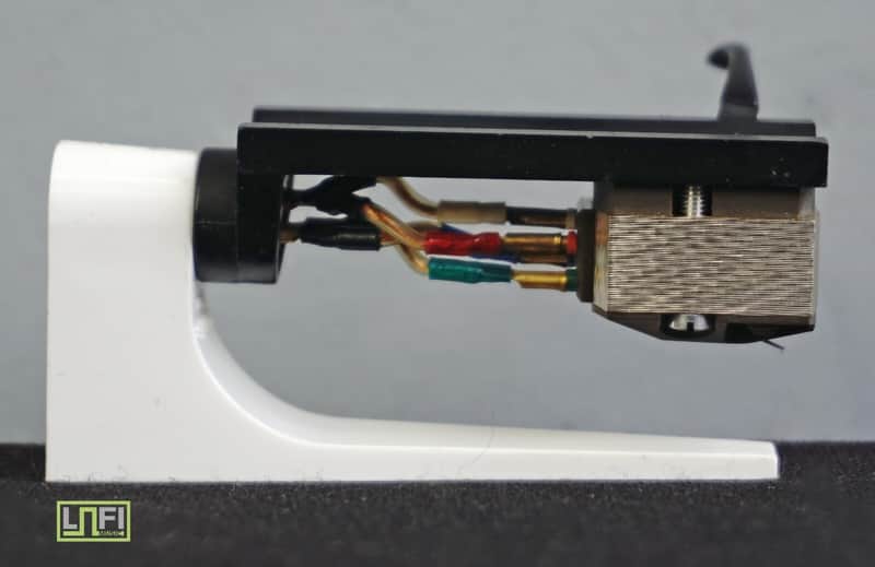 Audio Technica AT32EII MC Cartridge & Headshell For Turntable Tonearm image 1