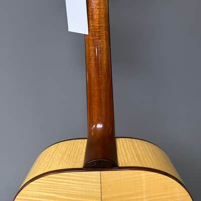circa 1980's Ehlers Natural Acoustic Guitar image 10