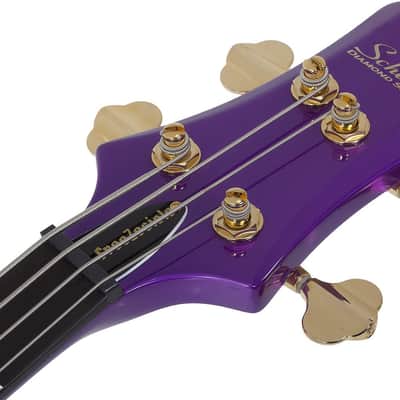 Schecter FreeZesicle-4 - Freeze Purple (2297) image 8