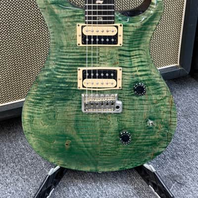 PRS Custom 24 1986 - Faded Royal Blue Now Green image 1