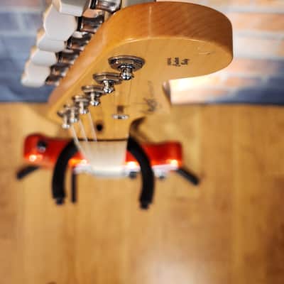 Fender 2001 American Standard Stratocaster Chrome Red w/ OHSC & Bartolini Loaded Pickguard image 6