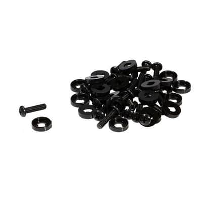 On-Stage OS WSR7100 100pk Rack Screws - Black image 1