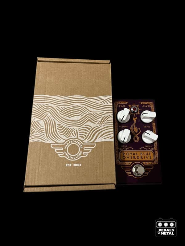 Mad Professor HANDWIRED Royal Blue Overdrive-x18074 image 1
