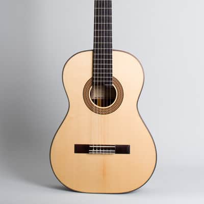 Jorge Menezes  Hermann Hauser Style Classical Guitar (2023), ser. #106, black hard shell case. image 1
