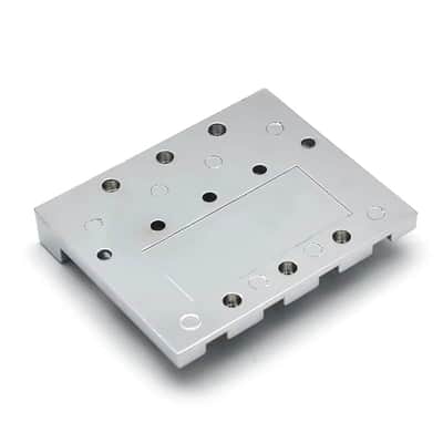 Chrome Roller Saddles Vintage 4 String Bass Bridge image 4