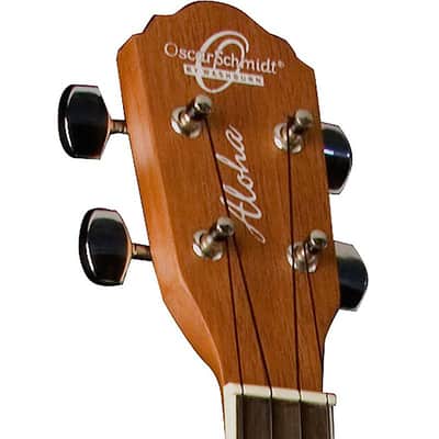Oscar Schmidt OU2E All Mahogany Concert Size 4-String Acoustic-Electric Ukulele image 6