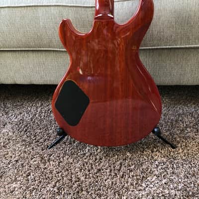 Cort M600 M Series Double Cutaway HH with Flame Maple Top 2002 - Cherry Burst Bild 7