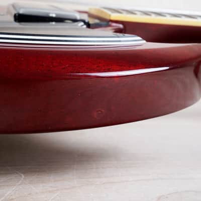 Burny RSG-65 '63 Model MIJ 1990 Cherry VH-1 PUs Japan SG w/ Bag image 6