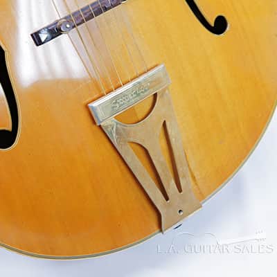 Gibson Super 400 Blonde Vintage 1939 With Original Case @ LA Guitar Sales image 8