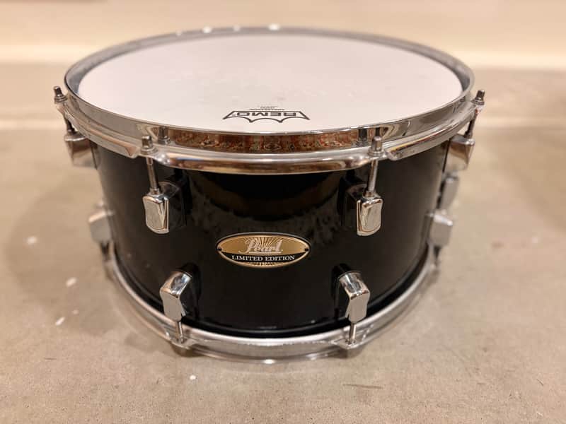 Pearl LMP1475S/C234 Decade Maple 14x7.5" Snare Drum 2016 - 2020 - Black Ice image 1