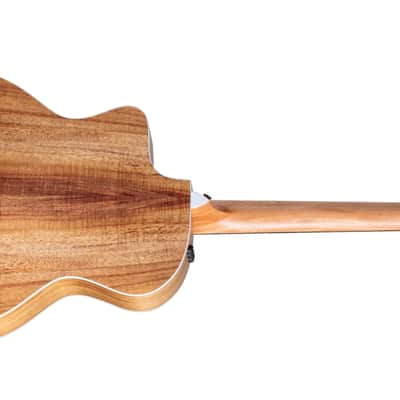Taylor - DEMO 214ce Grand Auditorium-K - Koa - Acoustic-Electric Guitar - Natural - w/ Gigbag image 2