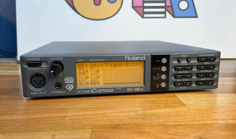[Excellent] Roland SC-88VL General Midi Canvas Sound Module image 1