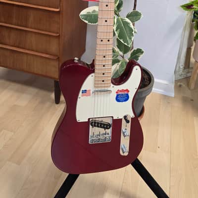 Fender Highway One Telecaster 2008 TIME CAPSULE! Translucent Red American Tele USA Guitar image 13